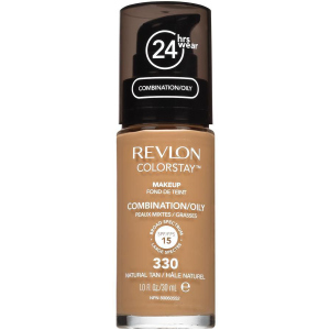 Тональний крем Revlon ColorStay комбінована та жирна шкіра з дозатором 330 Natural Tan 30 мл (309974700115) ТОП в Полтаві