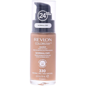 Тональный крем Revlon ColorStay нормальная и сухая кожа с дозатором 330 Natural Tan 30 мл (309974677097) лучшая модель в Полтаве