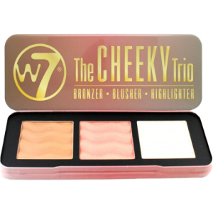 Хайлайтер для обличчя W7 The Cheeky Trio 21 г (5060406141122) краща модель в Полтаві