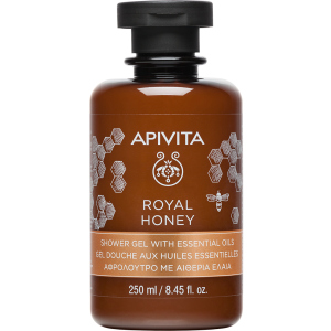 Гель для душу Apivita Royal Honey з ефірними оліями 250 мл (5201279073220) в Полтаві