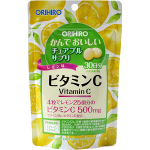 Вітаміни Orihiro Вітамін С 60 г 120 жувальних таблеток (4571157256740) ТОП в Полтаві