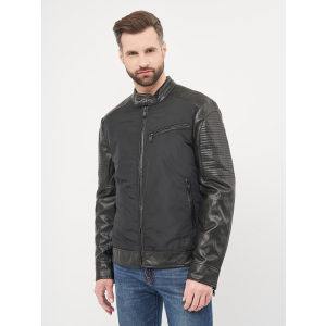 Куртка зі штучної шкіри Guess M1RL48-WDMP0 M Jet Black A996 (7618483115420)