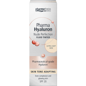 хороша модель Тональний флюїд Pharma Hyaluron Nude Perfection Ultra Light SPF-20 50 мл (4016369355909)