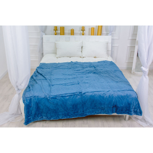 Плед MirSon №1002 Damask Blue 200x230 (2200002981651) в Полтаві