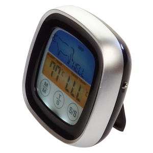Електронний термометр для м'яса Supretto з РК-дисплеєм Срібло (5982-0001) в Полтаві