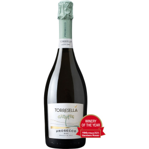 Ігристе вино Torresella Prosecco Extra-Dry DOC біле екстра сухе 0.75 л 11% (8007155000758) ТОП в Полтаві