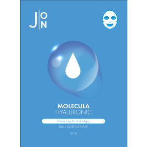 Тканевая маска для лица J:ON Гиалуроновая кислота Molecula Hyaluronic Daily Essence Mask 10шт x 23 мл (8809175177553) рейтинг