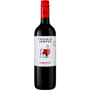 Вино Tussock Jumper Carmenere красное сухое 0.75 л 13.5% (3760204540142) ТОП в Полтаве