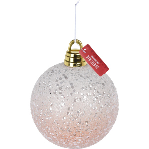 Ялинкова куля Christmas Decoration 20 см (CAA724990_glitter) краща модель в Полтаві