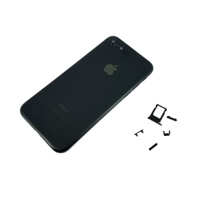 Корпус iPhone 7 черный матовый, Black Matte Original PRC в Полтаве