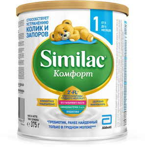 Суха молочна суміш Similac Комфорт 1 375 г (8427030006833) краща модель в Полтаві