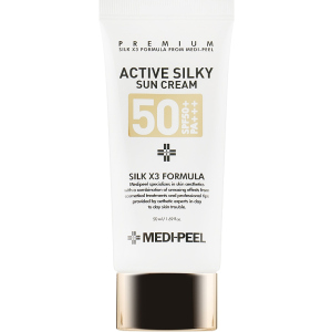 Солнцезащитный крем Medi-Peel Active Silky Sun Cream SPF50+/PA+++ 50 мл (8809409341545) лучшая модель в Полтаве