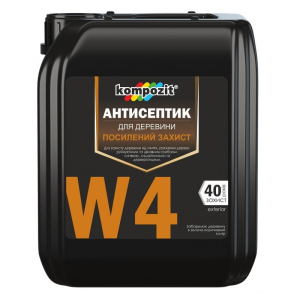 Антисептик для усиленной защиты Kompozit W4 10 л в Полтаве