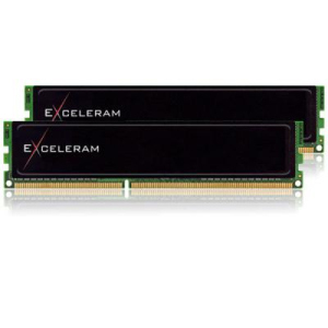 Модуль памяти для компьютера DDR3 8GB (2x4GB) 1600 MHz Black Sark eXceleram (E30173A) ТОП в Полтаве