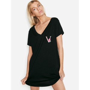 Домашнее платье Victoria's Secret 94365467 XS Черное (1159754070) ТОП в Полтаве