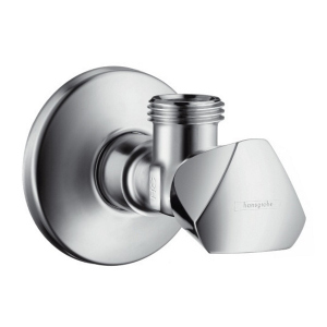 Вентиль угловой Hansgrohe Е, 1/2*1/2 хром 1390300013903000