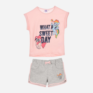 Костюм (футболка + шорты) Disney My Little ET1268 98 см Розовый (3609084251376) ТОП в Полтаве