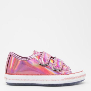 Кеди дитячі VUVU KIDS Leather-Pink. lace. sequined 3736 3 34 Рожеві (8380001373634) надійний