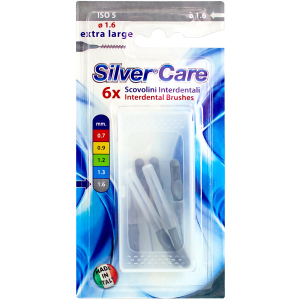 Міжзубні йоржи Silver Care 6 шт екстра-товсті (8009315041281)