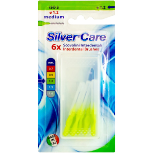 Міжзубні йоржи Silver Care 6 шт середні (8009315041243) в Полтаві