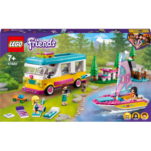 Конструктор LEGO Friends Лісовий будинок на колесах та вітрильний човен 487 деталей (41681) краща модель в Полтаві