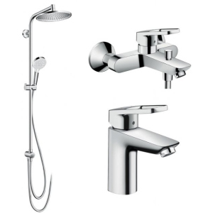 Набір змішувачів HANSGROHE Logis Loop 1272019 (71151000+71244000+27270000) ТОП в Полтаві