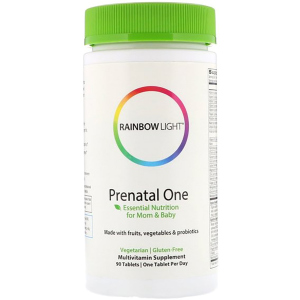 Мультивітаміни Rainbow Light для вагітних Prenatal One 90 таблеток (21888109722) краща модель в Полтаві