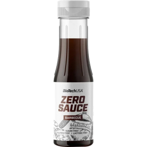 Заменитель питания BioTech Zero Sauce 350 мл Барбекю (5999076233151) ТОП в Полтаве