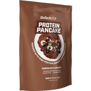 Замінник живлення BioTech Protein Pancake 1000 г Шоколад (5999076236206) краща модель в Полтаві