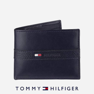 хороша модель Чоловічий гаманець Tommy Hilfiger 848003397 Синій (1159753740)