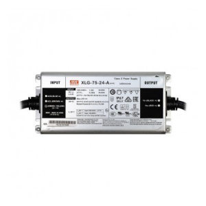 Блок питания MeanWell 74.4W 24V IP67 (XLG-75-24) герметичный лучшая модель в Полтаве