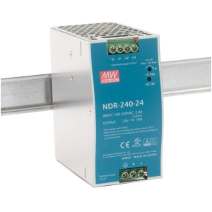 купить Блок питания Mean Well на DIN-рейку 240W DC24V IP20 (NDR-240-24)