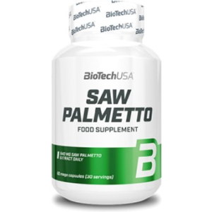 Вітаміни та мінерали Biotech Saw Palmetto 60 капсул (5999076239177) рейтинг