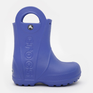 Резиновые сапоги Crocs Kids Jibbitz Handle It Rain Boot 12803-4O5-C9 25-26 Фиолетовые (887350848458_5903698493923) ТОП в Полтаве