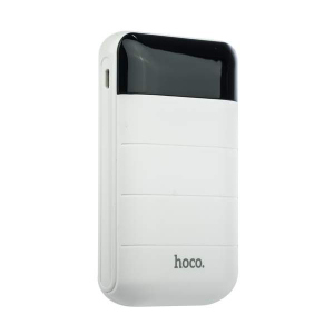 Портативна універсальна батарея Power Bank HOCO Domon B29 10000Ah White в Полтаві