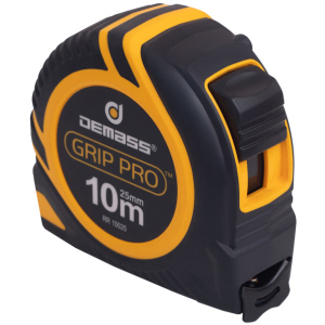 Рулетка измерительная Demass Grip Pro 10 м (RR 10025) в Полтаве