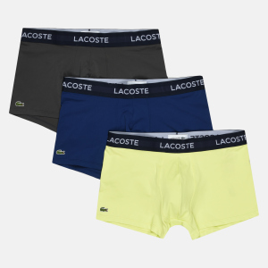 Труси-шорти Lacoste 5H3390-Q9N S (T2) 3 шт Methylene/Pitch chine-limeira (3665926975824) ТОП в Полтаві