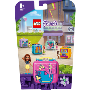 хорошая модель Конструктор LEGO Friends Кьюб Оливии для игр 64 детали (41667)