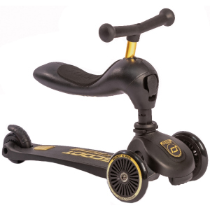 Самокат Scoot and Ride Highwaykick-1 Чорний (SR-96428) краща модель в Полтаві