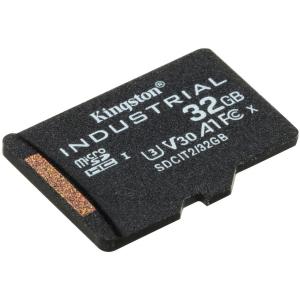 Kingston microSDHC 32GBSP Industrial Class 10 UHS-I V30 A1 (SDCIT2/32GBSP) ТОП в Полтаве