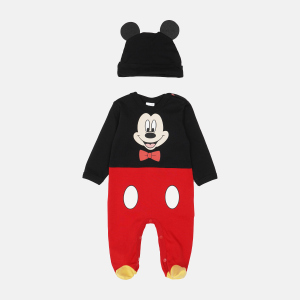 Чоловічок + шапочка Disney Mickey Mouse MC10455 68-74 см Чорно-червоний (8691109774507) ТОП в Полтаві