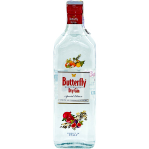 Джин Bagnoli Butterfly Mediterranean Dry Gin Special Edition 1л 40% (8001412007078) в Полтаве