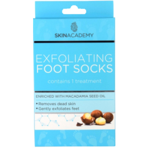 Пилинговые носочки для ног Skin Academy Macadamia Nut 1 пара (5031413989960) в Полтаве