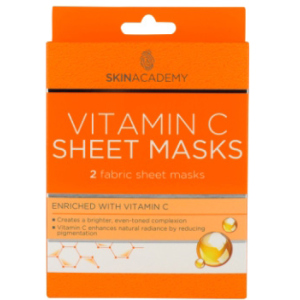 Маска тканевая для лица Skin Academy Vitamin C 0.45 г х 2 шт (5031413989908) лучшая модель в Полтаве