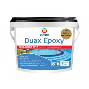 Двухкомпонентная эпоксидная затирка Eskaro Duax Epoxy светло-коричневый арт - 44013 ТОП в Полтаве