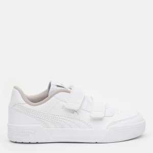 Кеди дитячі Puma Caracal V PS 37053002 34 (1.5) 20.5 Puma White-Puma White-Puma Silver (4060979980198) краща модель в Полтаві