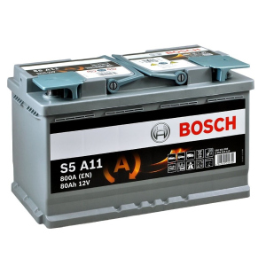 Автомобильный Акумулятор Bosch 6 СТ-80-R S5 Silver Plus 0092S (0 092 S5A 110) лучшая модель в Полтаве