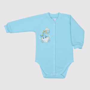 Боди утепленное Baby Veres 102.101-13-4910 Blue Tint 80 см Мятное (2000994470160) в Полтаве