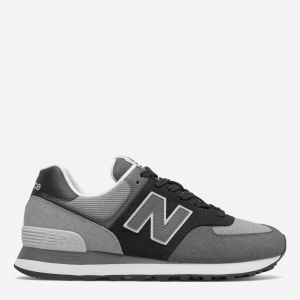 Кроссовки New Balance 574 ST WL574WU2 41.5 (10) 27 см Серые с черным (195481032432) ТОП в Полтаве