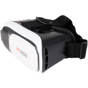 Очки виртуальной реальности Vr Box Glasses 3D VR-001 Black/White + VR пульт дистанционного управления (F03К187) лучшая модель в Полтаве